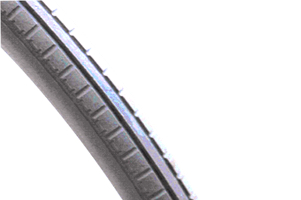 Band PU semi-lucht grijs 20 x 1.75 (47-406) velgbreedte 24-25mm MV-2 blokprofiel
