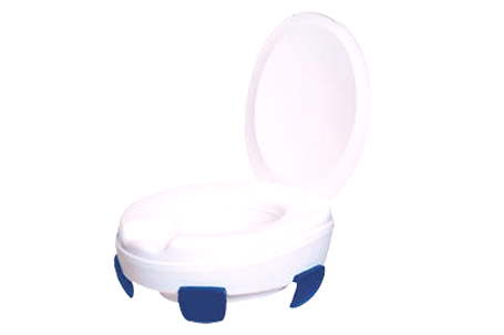** Toiletverhoger, model Clipper III, verhoogt elk toilet 11 cm, met deksel, belastbaar tot 185 kg