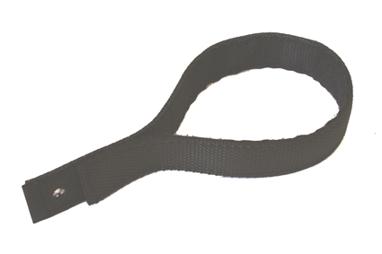 Wreef-Fixatieband t.b.v. voetbak, zwart, lengte 300 mm