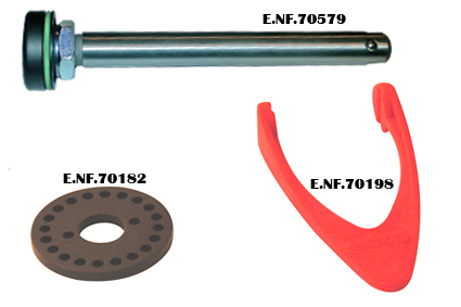 Edco Stoplock naaf, rode remhevel