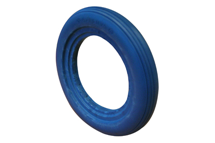 Band PU semi-lucht blauw 8 x 1¼ (Ø200x30) velgbreedte 20-22mm lijnprofiel