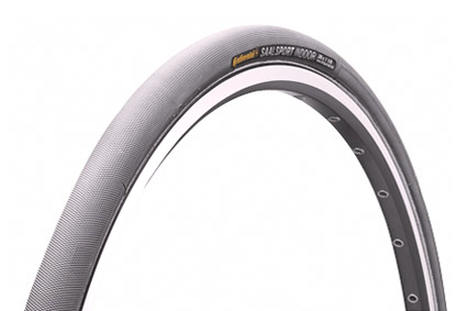 Tubeless band, Continental, Saalsport II, antraciet, maat 26x1, speciaal voor zaalsporten